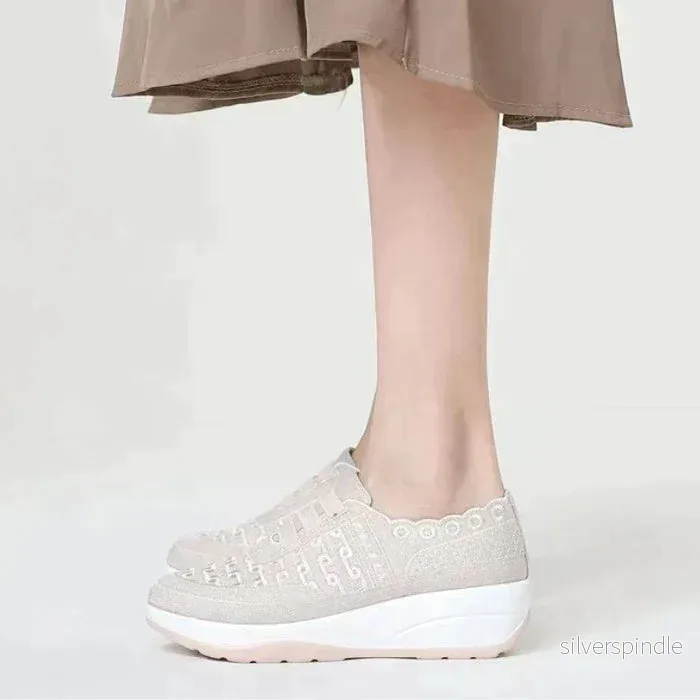 Oliver | Bekväma Slip On Skor Dam med Mesh Design - Bild 3