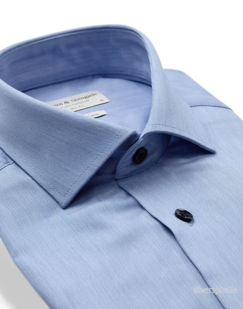 BS Ibaka Slim Fit Skjorta - Blue - Bild 2