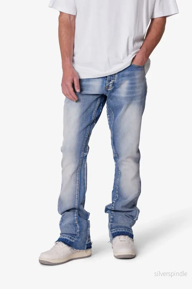 Ethan | Distressed Slim Fit Bootcut Jeans Herr Ethan | Distressed Slim Fit Bootcut Jeans Herr