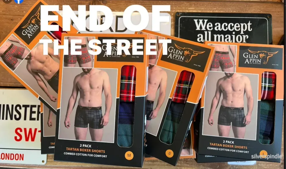 Glen Appin - herrkalsonger Tartan