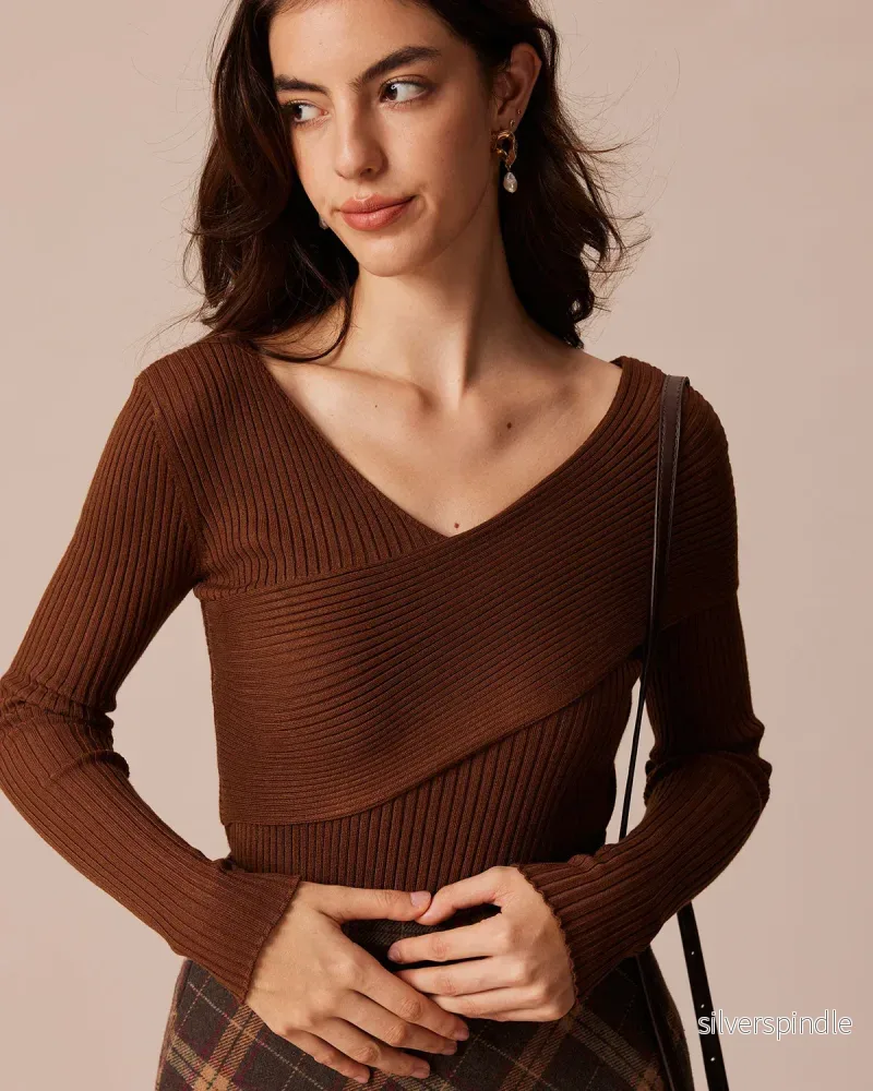 Sophie | Ribbade Slim Fit Topp för Damer Sophie | Ribbade Slim Fit Topp för Damer
