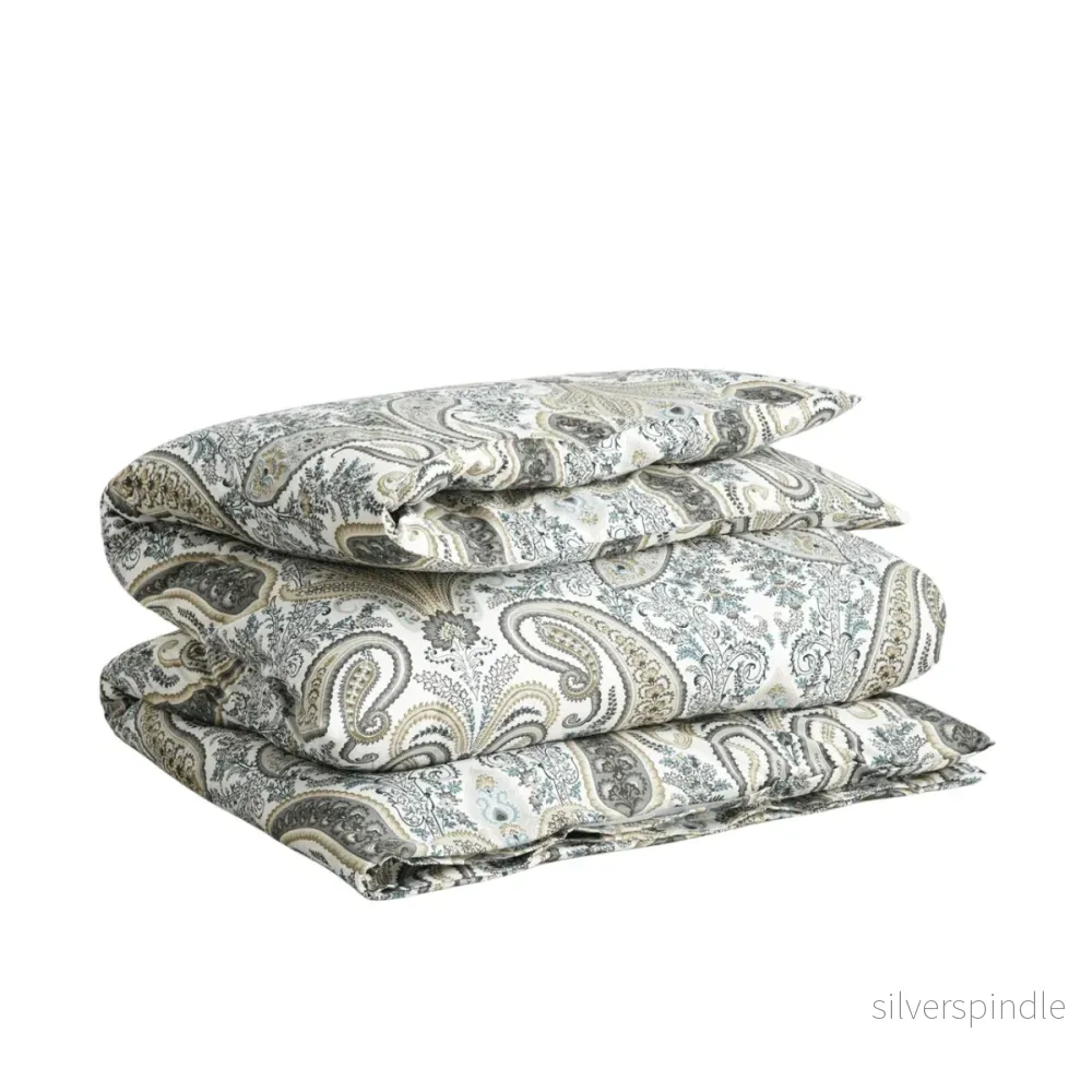 GANT Key West Paisley Påslakanset - Dark Putty - Bild 3