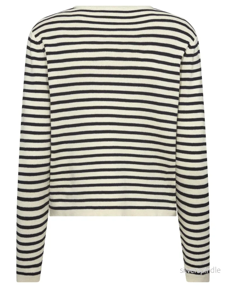 BS Eugenia Regular Fit Kofta - Navy/White - Bild 2