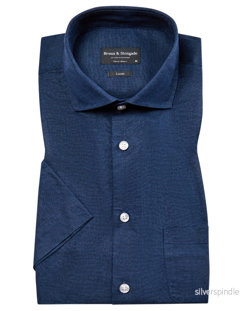 BS Gandia Casual Modern Fit Skjorta – Navy
