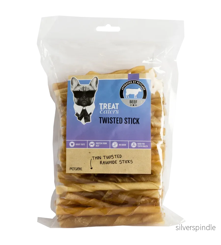Treateaters – Twisted Stick Natural 8 mm tuggpinnar Treateaters – Twisted Stick Natural 8 mm tuggpinnar