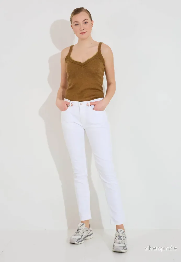 MOHAIR LUX LINNE – Brun