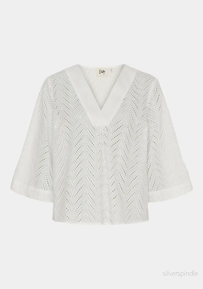 Danka Blouse - White - Bild 2