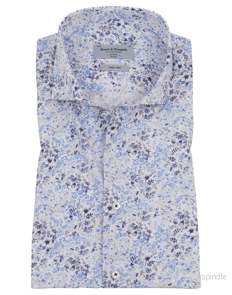 BS Manny Super Slim Fit Skjorta – Light Blue BS Manny Super Slim Fit Skjorta – Light Blue