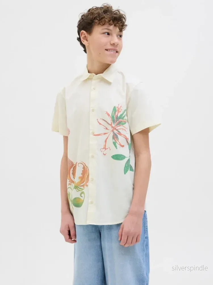 JORLUKE RETRIO AOP SHIRT SS JNR JORLUKE RETRIO AOP SHIRT SS JNR