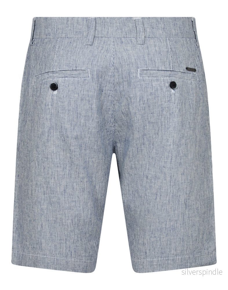 BS Apollon Regular Fit Shorts - Navy/White - Bild 2