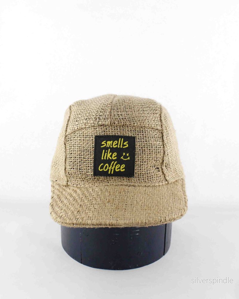 Up-cycled Coffee sack Cap 01 Up-cycled Coffee sack Cap 01