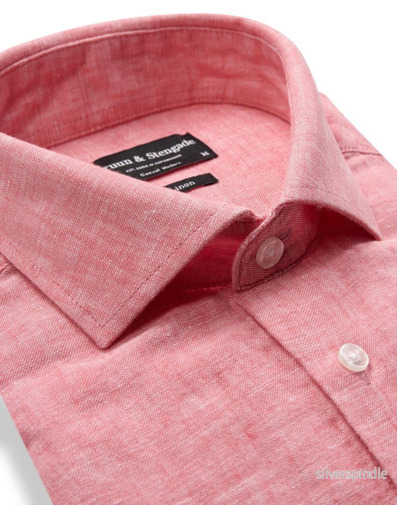 BS Antonelli Casual Modern Fit Skjorta - Pink - Bild 2