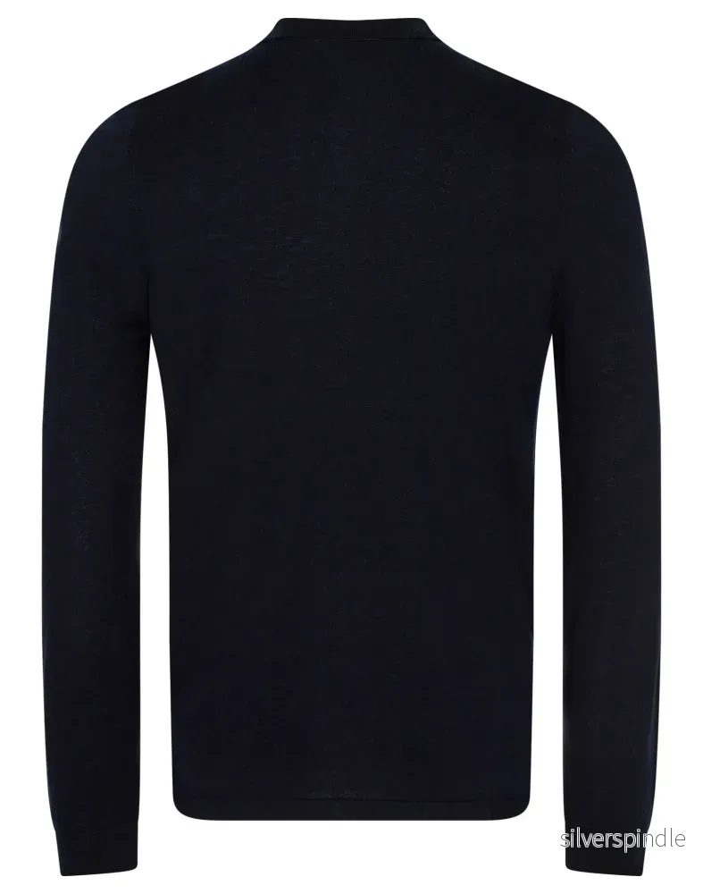 BS Felix Regular Fit Sticka - Navy - Bild 2
