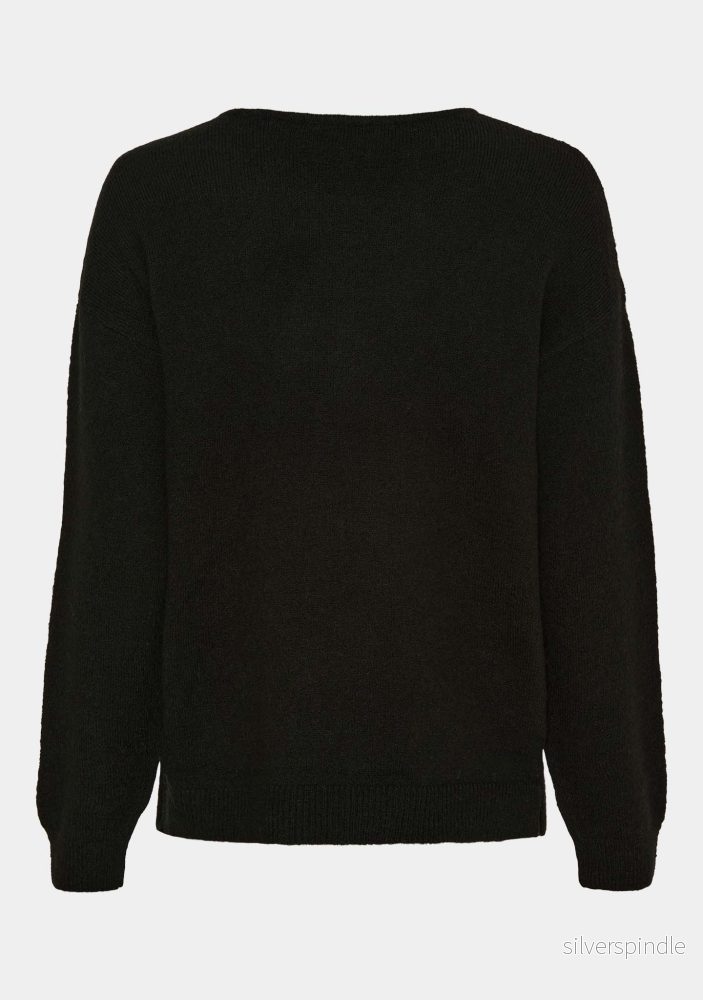 Anna Classic Pullover - Black - Bild 2
