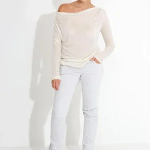 JERSEY T-SHIRT – Beige JERSEY T-SHIRT – Beige