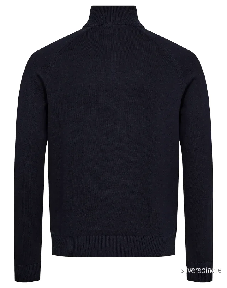 BS Vangelis Regular Fit Stickat - Navy - Bild 2