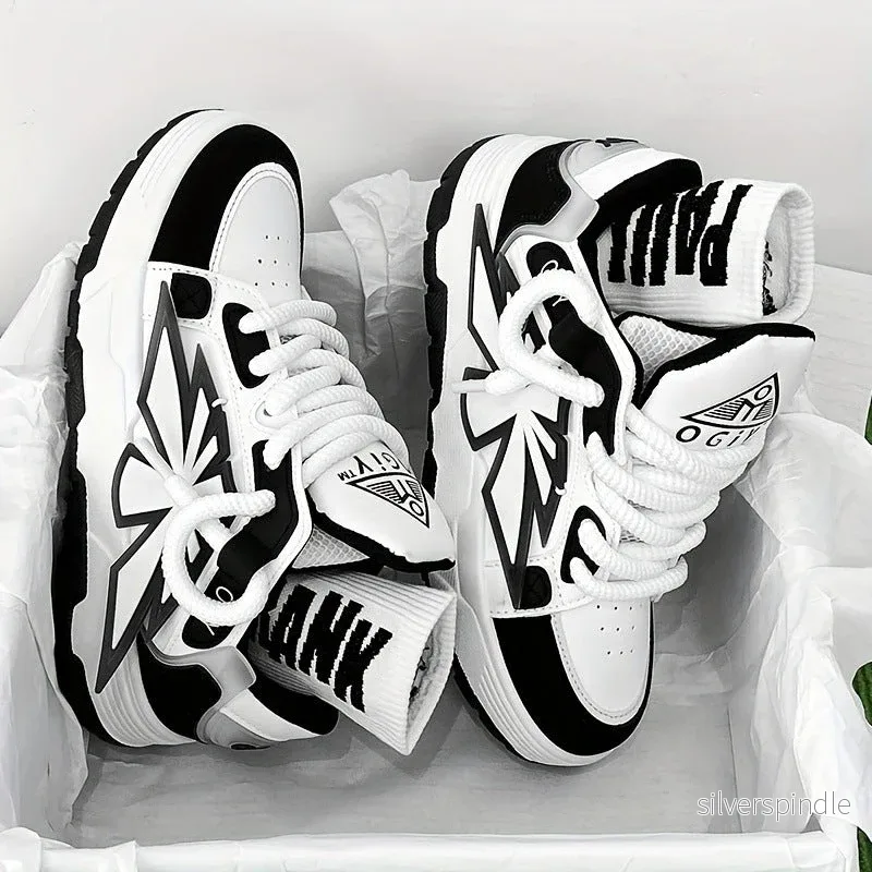 Ethan | Bekväma Sneakers med Tjock Gummisula för Vardagsbruk - Bild 3