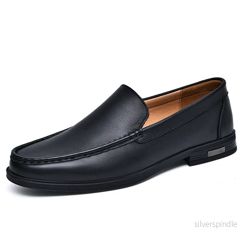 Liam | Elegant Slip-On Affärsskor med Gummisula för Män - Bild 3