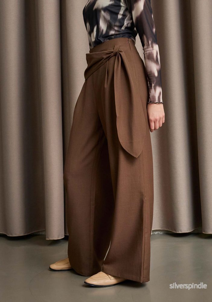 Ova Wide Pant – Brown Ova Wide Pant – Brown