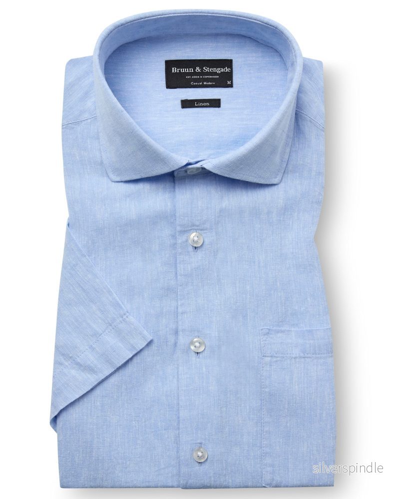 BS Bardet Casual Modern Fit Skjorta – Light Blue BS Bardet Casual Modern Fit Skjorta – Light Blue