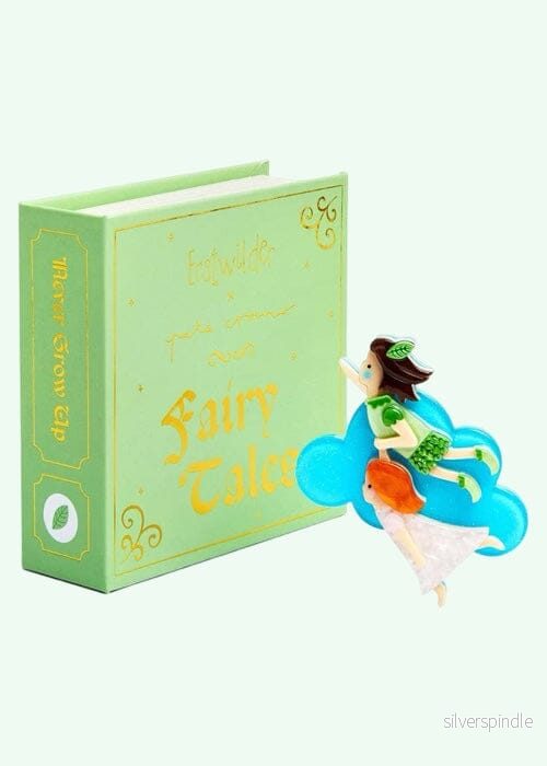 Fairy tale brooch - Never Grow Up