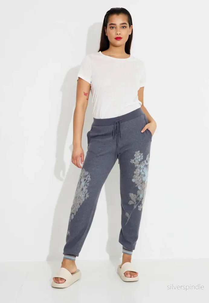 PANTALONE JOGGING C ORTENSIA 09505 - Grå