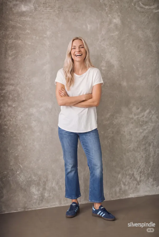 Nugga Viscose T-Shirt - Broken White - Bild 2