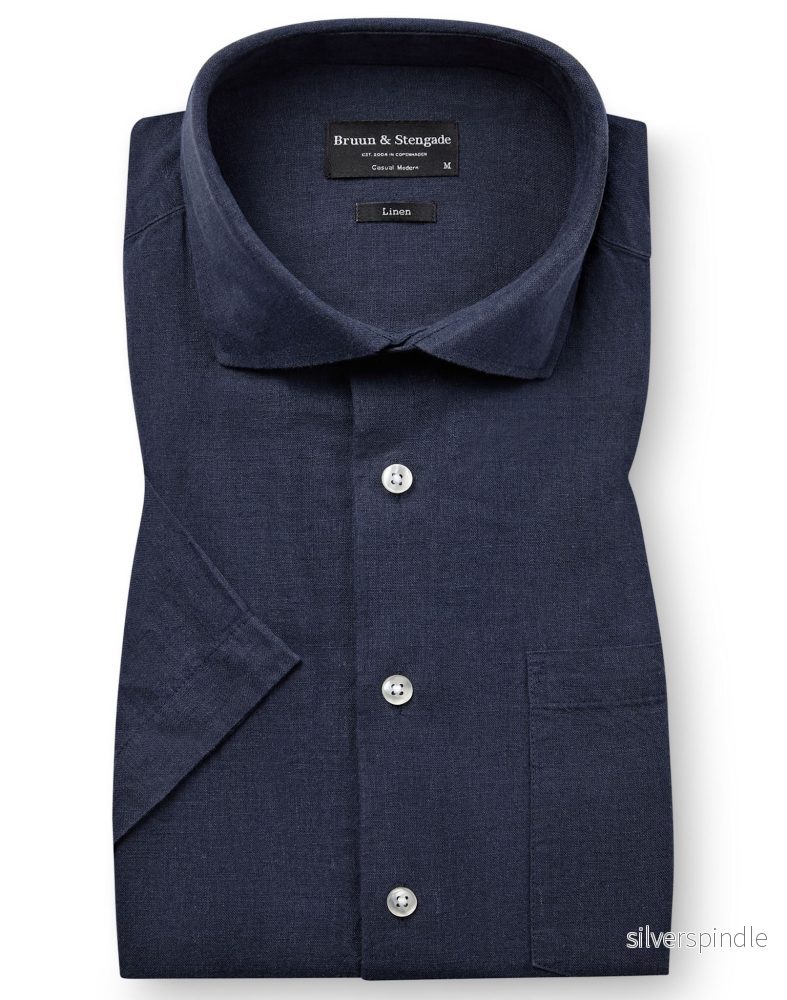 BS Bardet Casual Modern Fit Skjorta – Navy BS Bardet Casual Modern Fit Skjorta – Navy