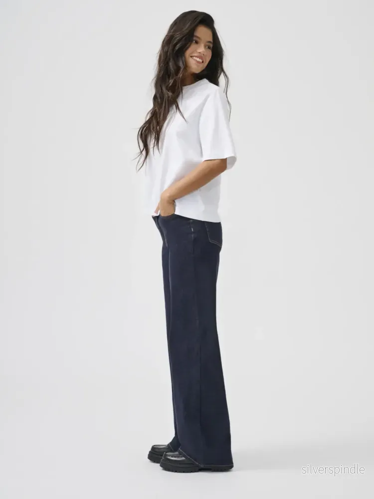 MADISON BLUSH HW WIDE DARK BLUE L32 MADISON BLUSH HW WIDE DARK BLUE L32