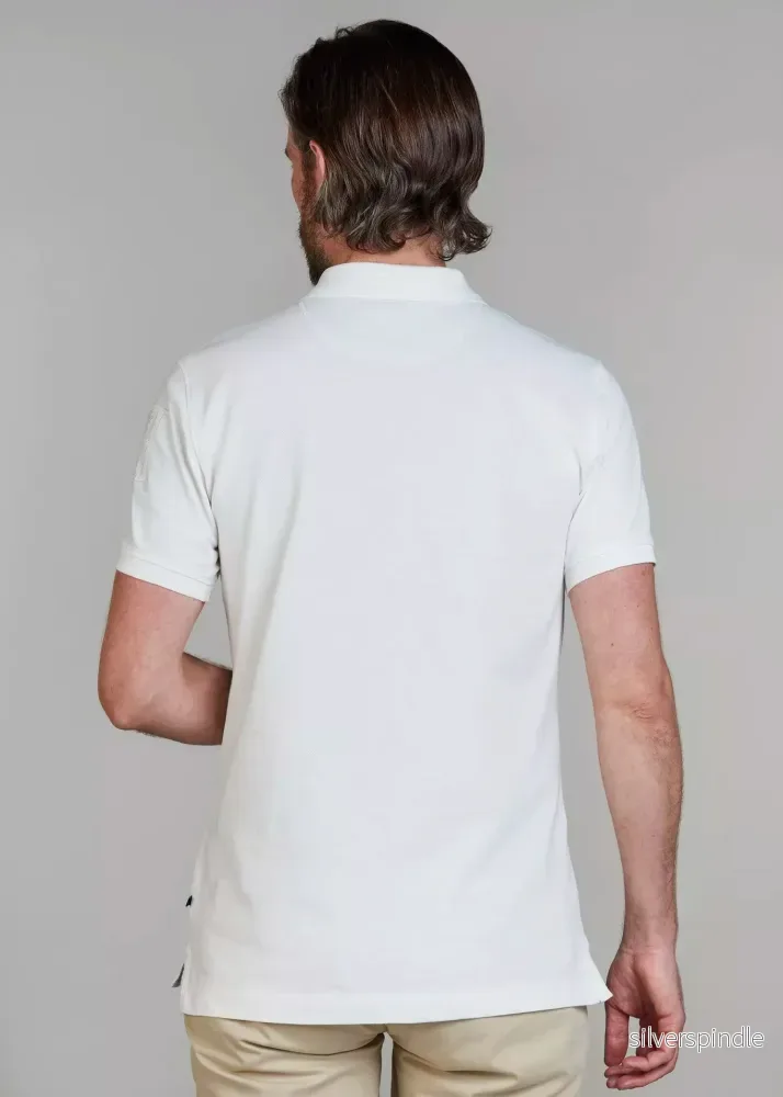 Hansen & Jacob Rough Style Polo White - Bild 3