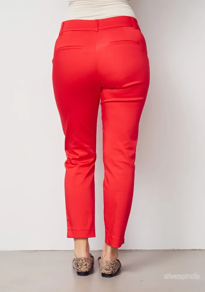 Isay Chino Pant - Fresh Red - Bild 3