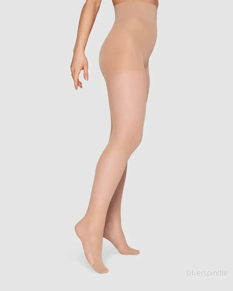 Irma stödstrumpbyxor 30 denier - nude - Bild 2