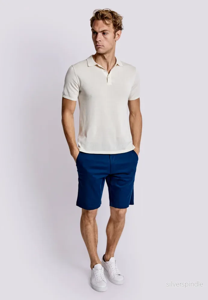 BS Massimo Regular Fit Shorts - Blå - Bild 3