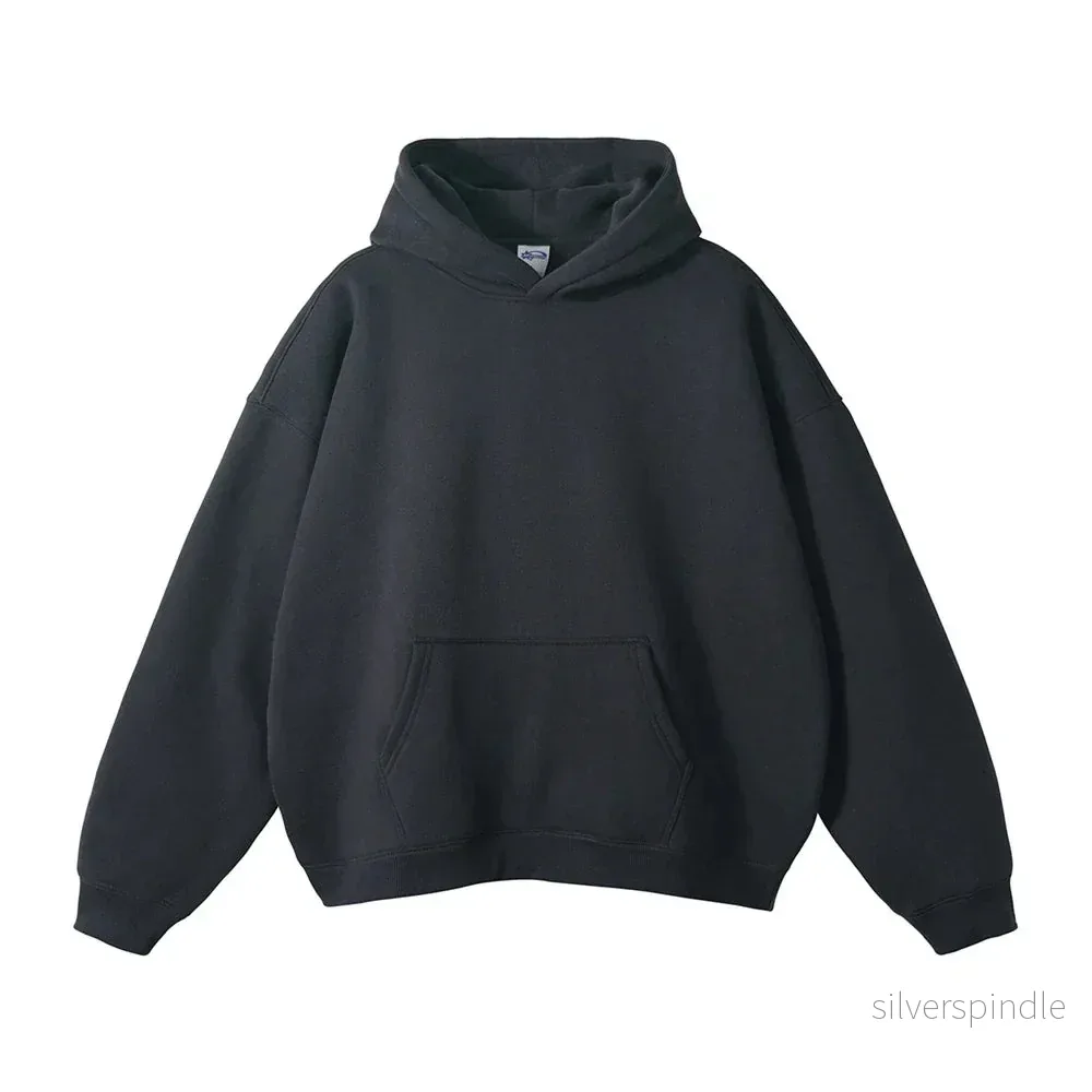 Mjuk Fleece Huvtröja | Oversized Unisex Design med Skyddshuva för Bekväm Värme - Bild 3