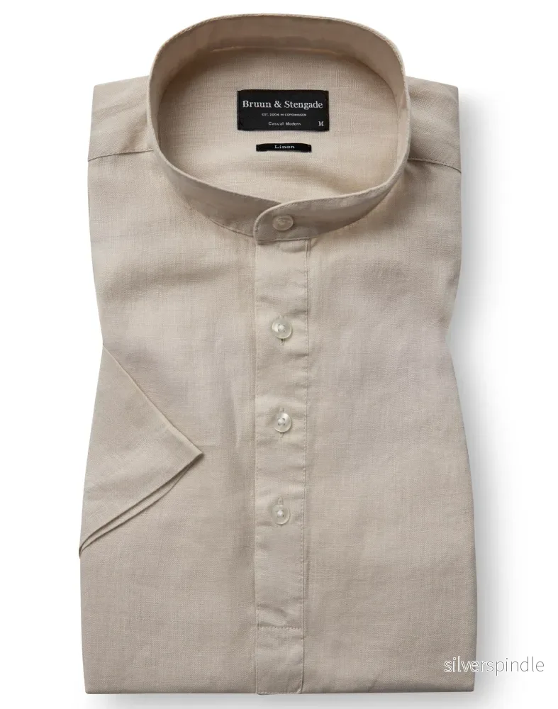 BS Hobart Casual Modern Fit Skjorta – Sand