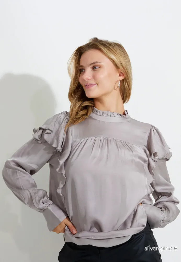 BLUS VOLANG - Silver - Bild 3