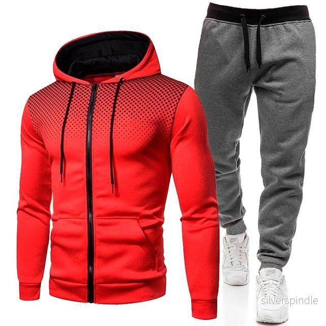 Liam | Sporty Two-Piece Tracksuit with Adjustable Hood - Bild 2