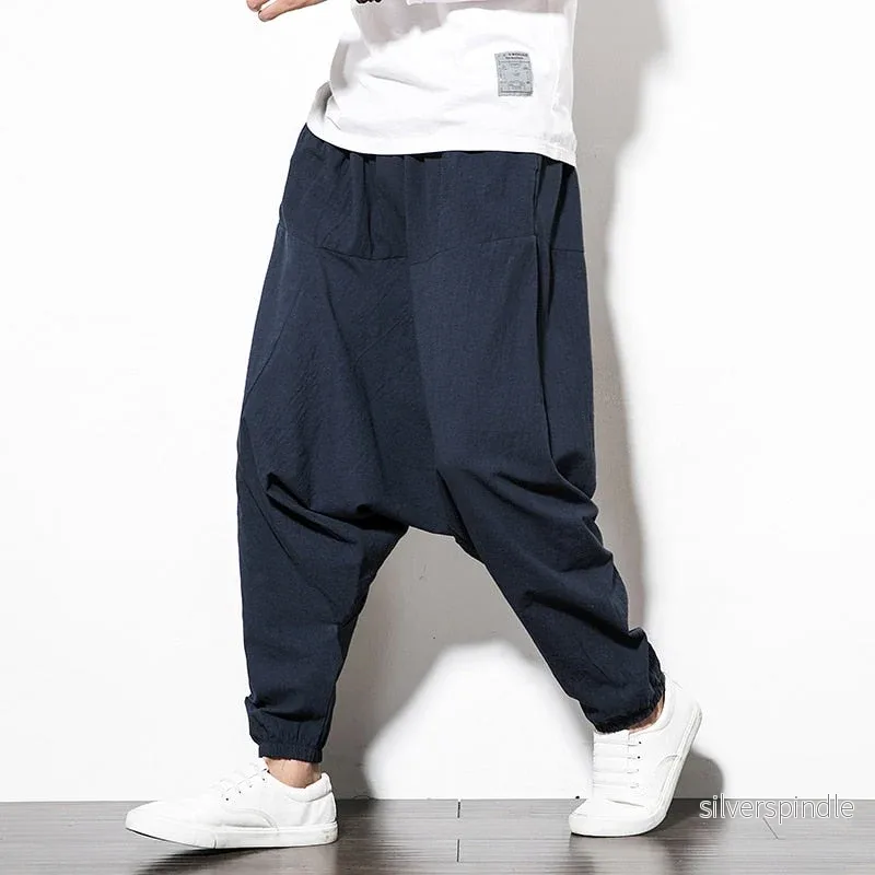Harem Joggers | Bekväma Joggingbyxor med Justerbart Midjeband | Modern Streetwear för Avslappnad Stil
