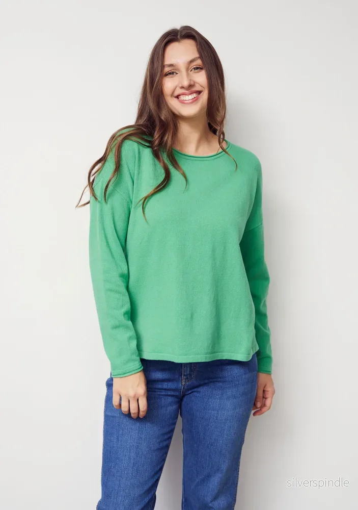 Frigga Knit Pullover - Fresh Green - Bild 2
