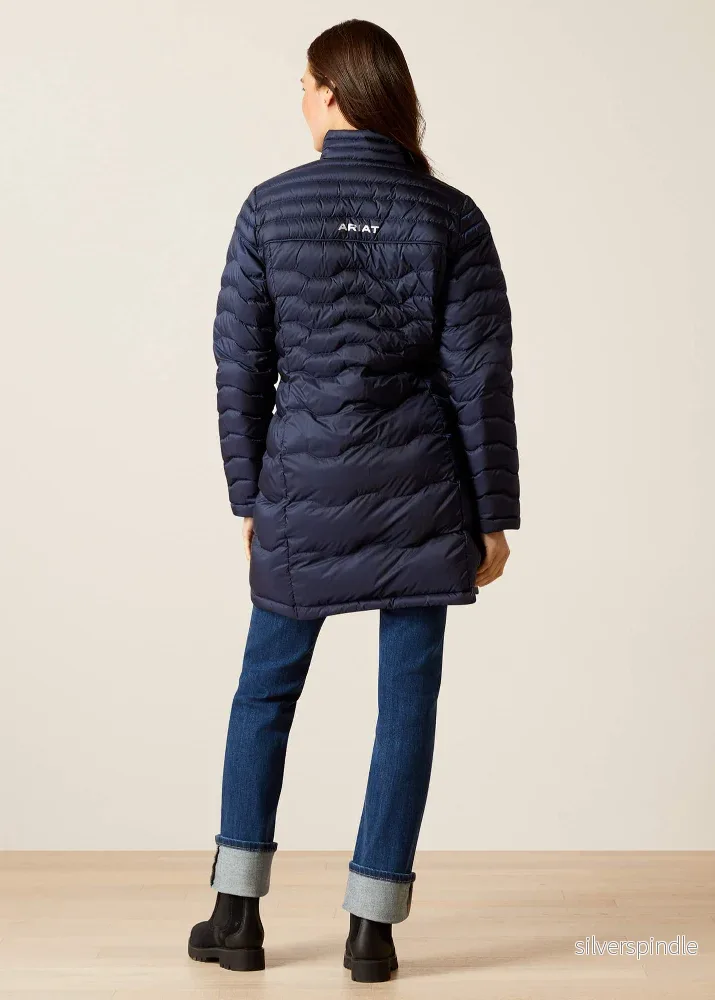 Ariat Ideal Down Coat Navy - Bild 2
