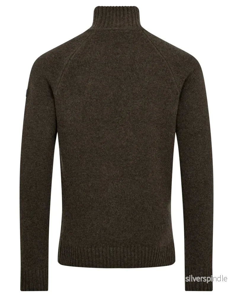 BS Barbeau Regular Fit Stickat - Brown - Bild 2