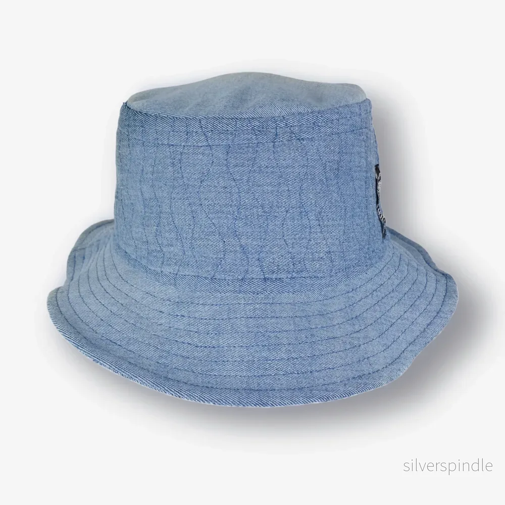 Bucket Hat Ljusblå Jeans - Remake - Bild 3