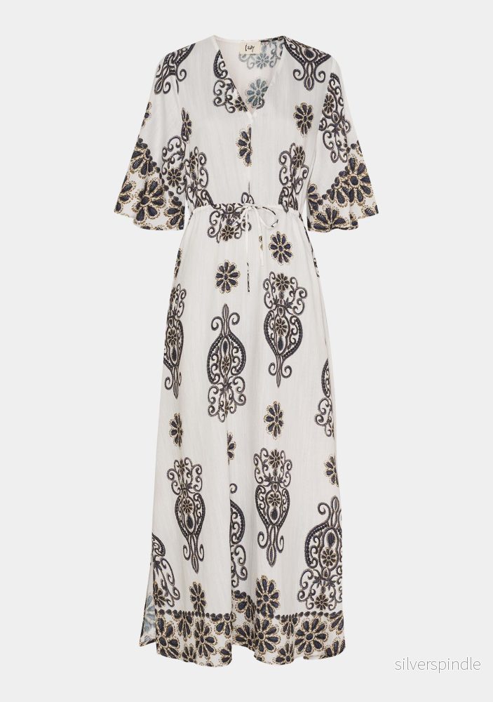Ane Long Dress - Summer Border Print - Bild 3