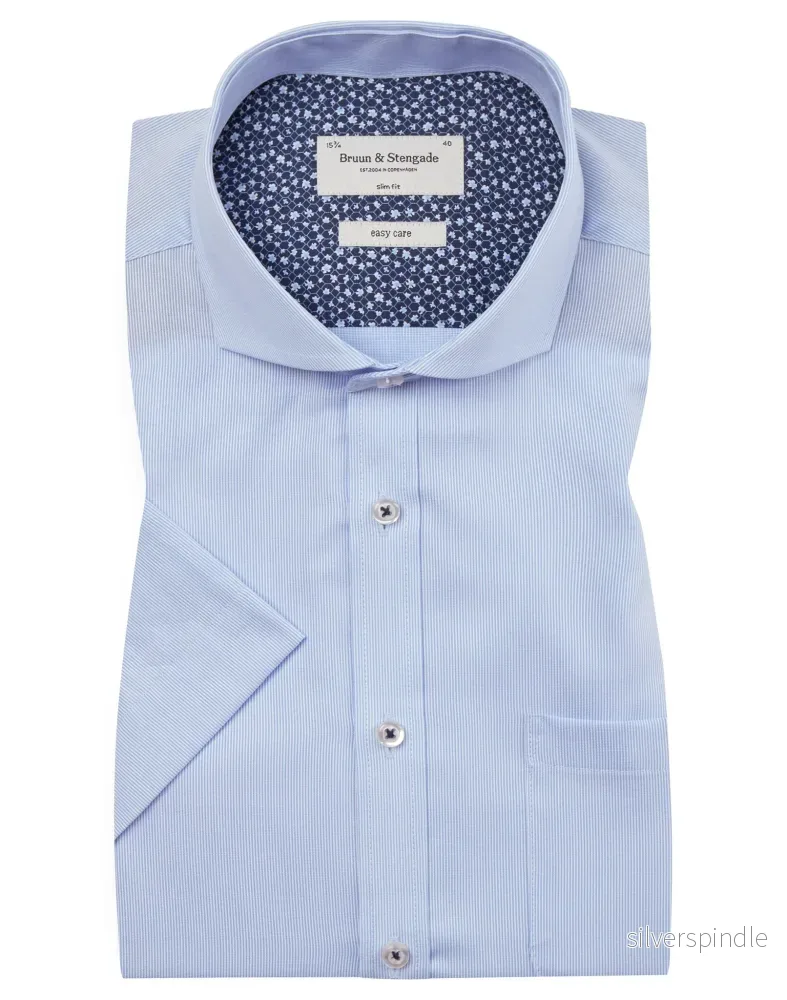 BS Wingfield Slim Fit Skjorta – Light Blue