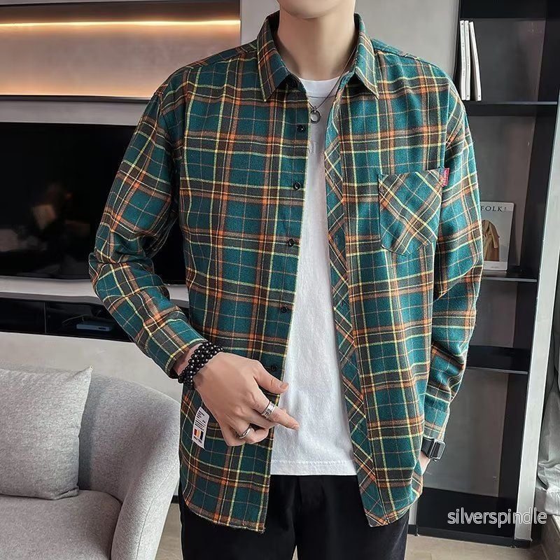 Oliver | Rutig Långärmad Skjorta för Vårbruk med Slim Fit - Bild 2