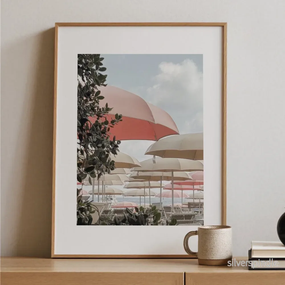Ligurien Fotoposter Rosa