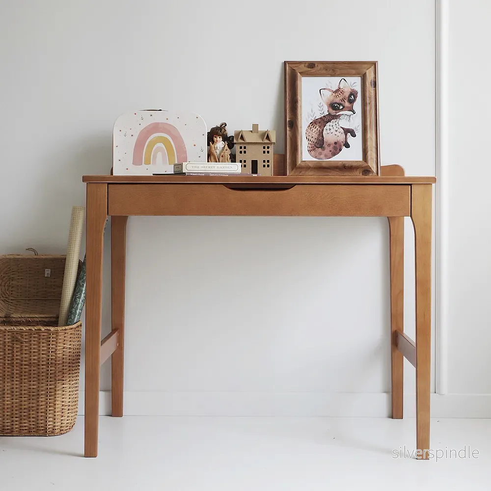 Noble Skrivbord vintage med låda - Bild 2