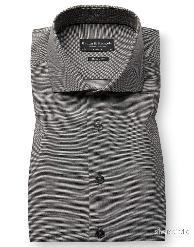 BS Manson Modern Fit Skjorta – Grey BS Manson Modern Fit Skjorta – Grey