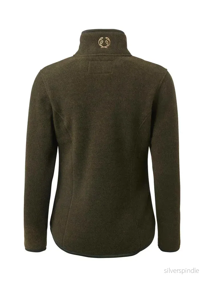 Mainstone Fleece Jacket Women Autumn Green - Bild 2