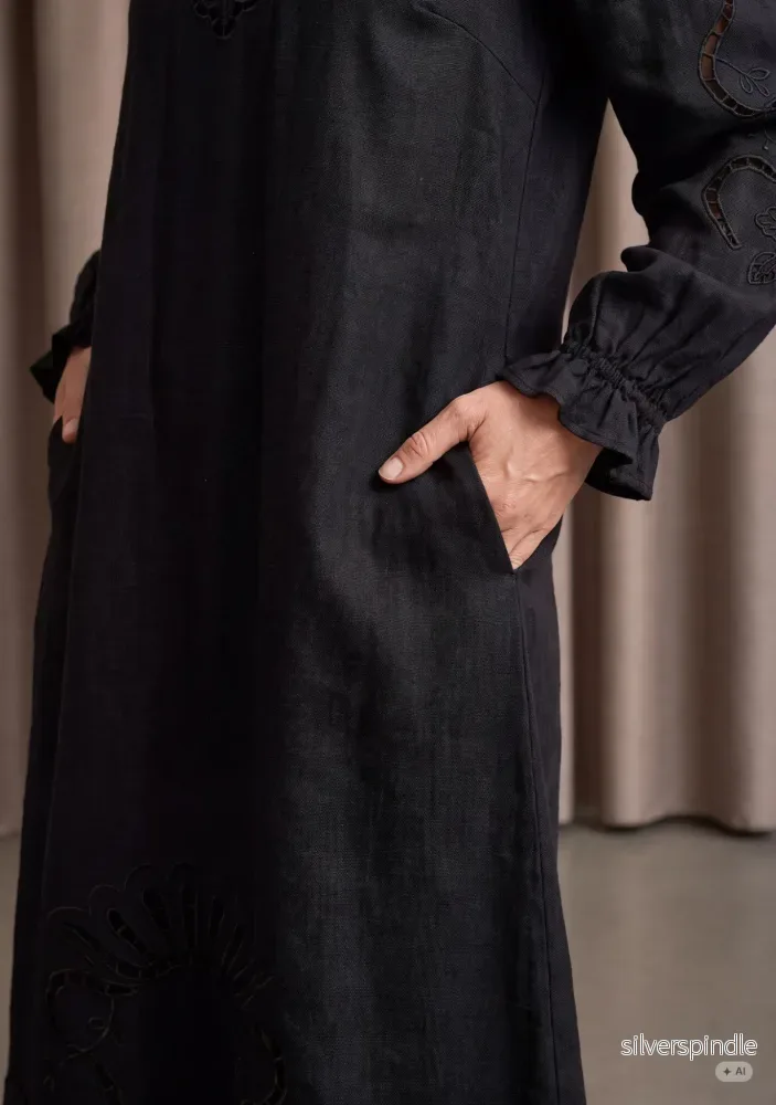 Ofia Dress - Black - Bild 3